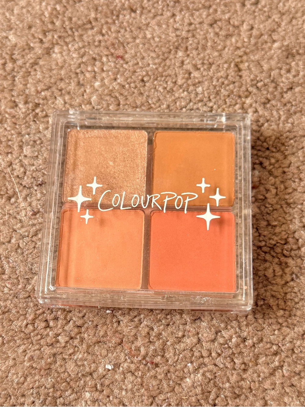 ColourPop Peach & Coral Eyeshadow Quad